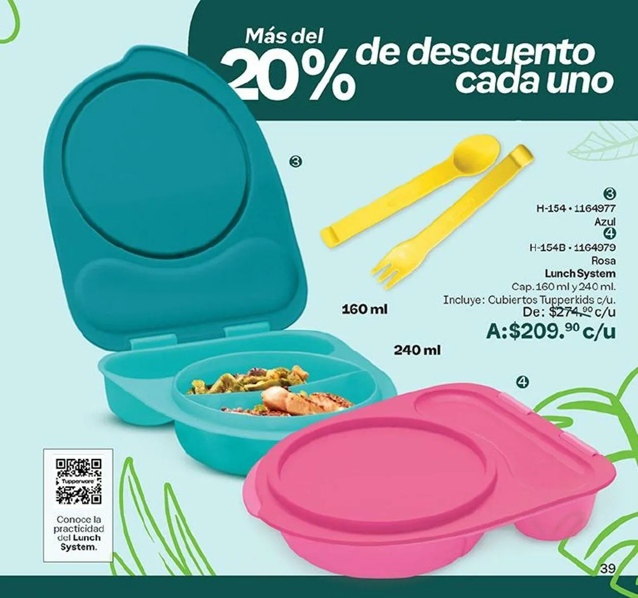 Catálogo de Tupperware 4 de septiembre al 16 de septiembre 2024 - Pagina 39