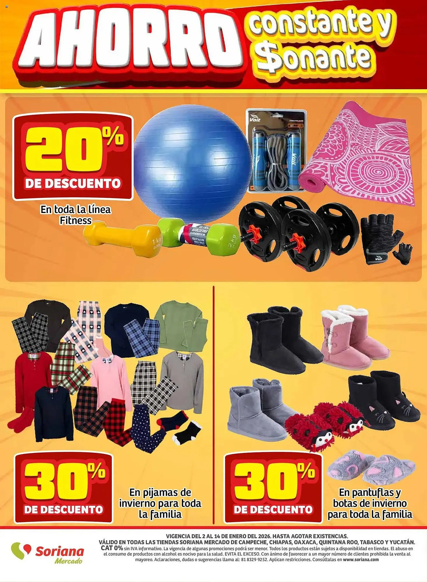 Catálogo de Folleto Soriana Mercado 2 de enero al 14 de enero 2026 - Pagina 30