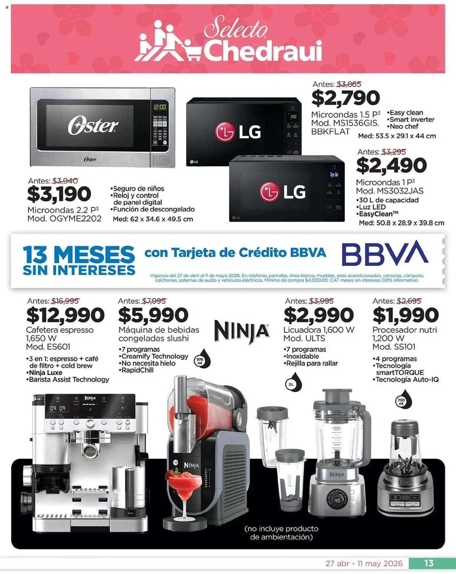 Catálogo de Folleto Chedraui 27 de abril al 12 de mayo 2026 - Pagina 13