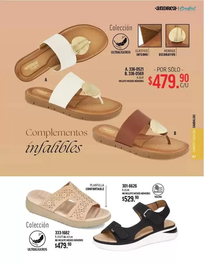Catálogo de ANDREA - CALZADO CONFORT 26 de agosto al 25 de enero 2025 - Pagina 87