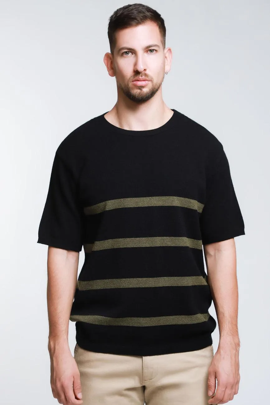 Playera Tejida Manga Corta