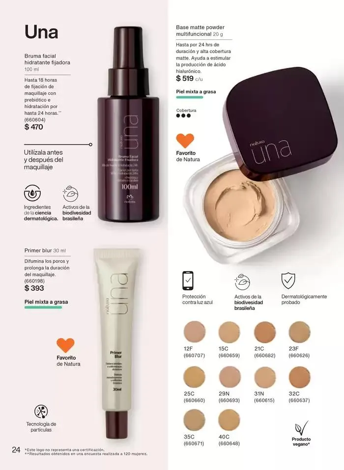 Catálogo de Avon Folleto Natura C7 17 de marzo al 25 de julio 2025 - Pagina 24