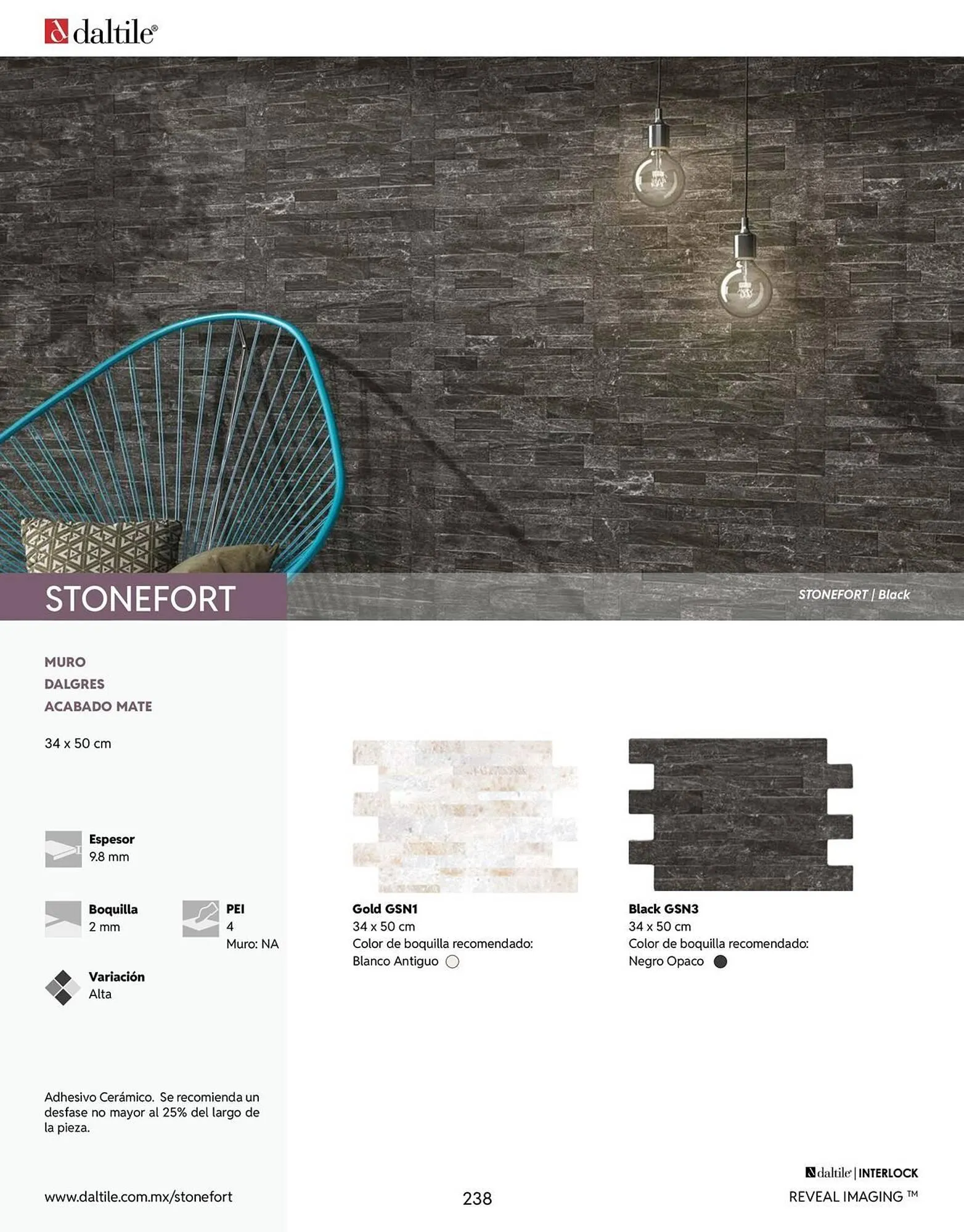 Catálogo de Catálogo Daltile 13 de enero al 31 de diciembre 2026 - Pagina 238