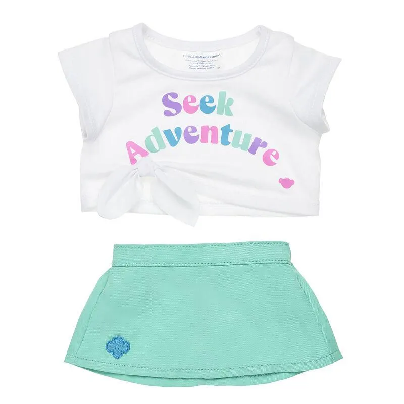 Girl Scout "Seek Adventure" Skirt Set