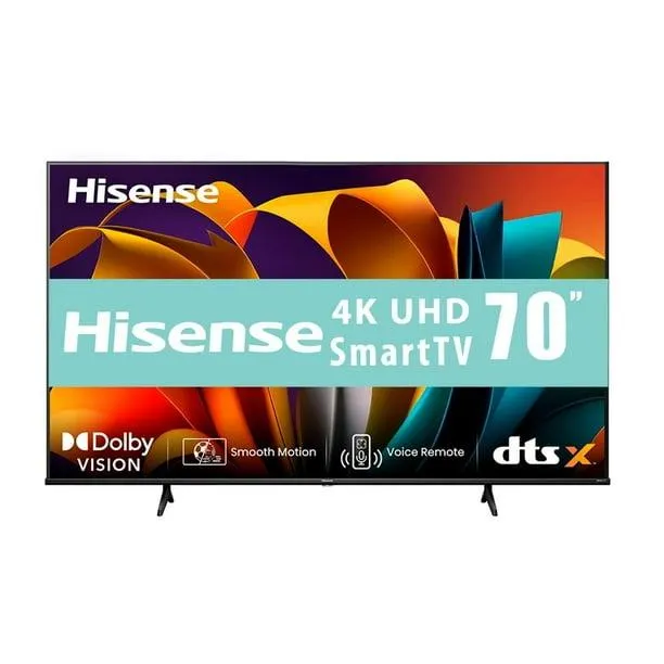 TV Hisense 70 pulgadas 4K Ultra HD Smart TV LED 70A6NV