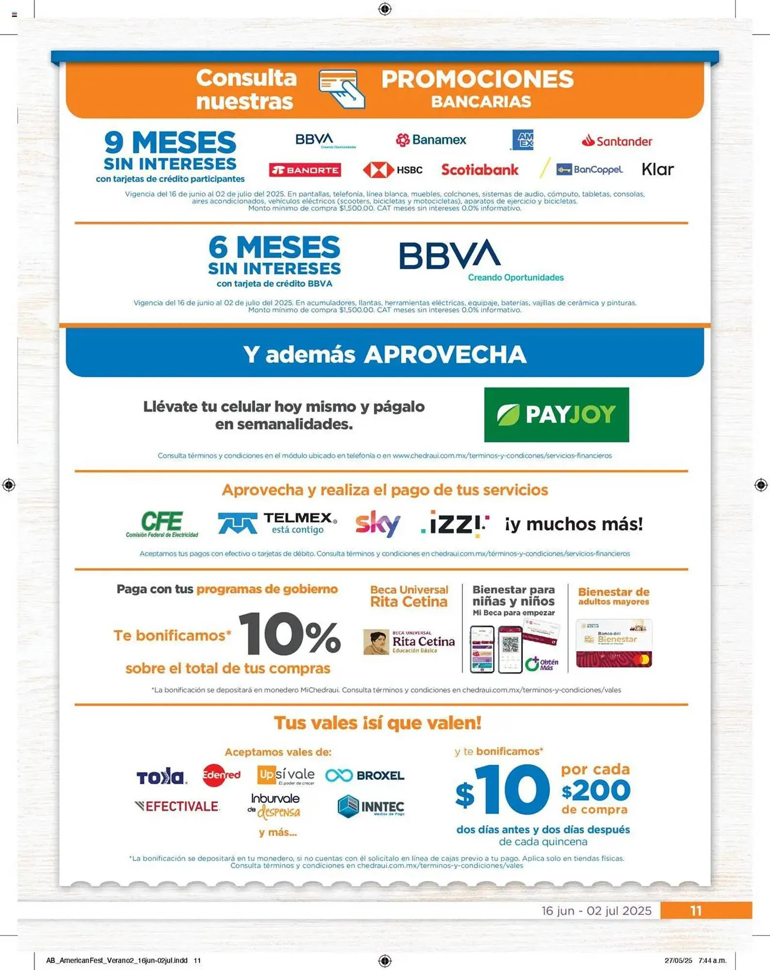 Catálogo de Catálogo Chedraui 16 de junio al 3 de julio 2025 - Pagina 11