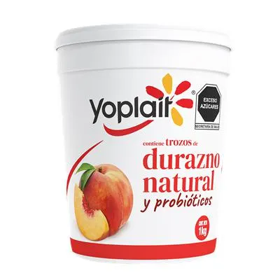 Yogurt Con Durazno Yoplait 1 Kg