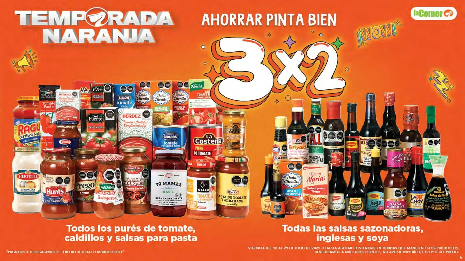 Catálogo de Catálogo La Comer 18 de julio al 29 de julio 2025 - Pagina 6