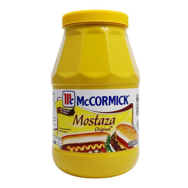 Mostaza McCormick baja en grasa 3850 gr