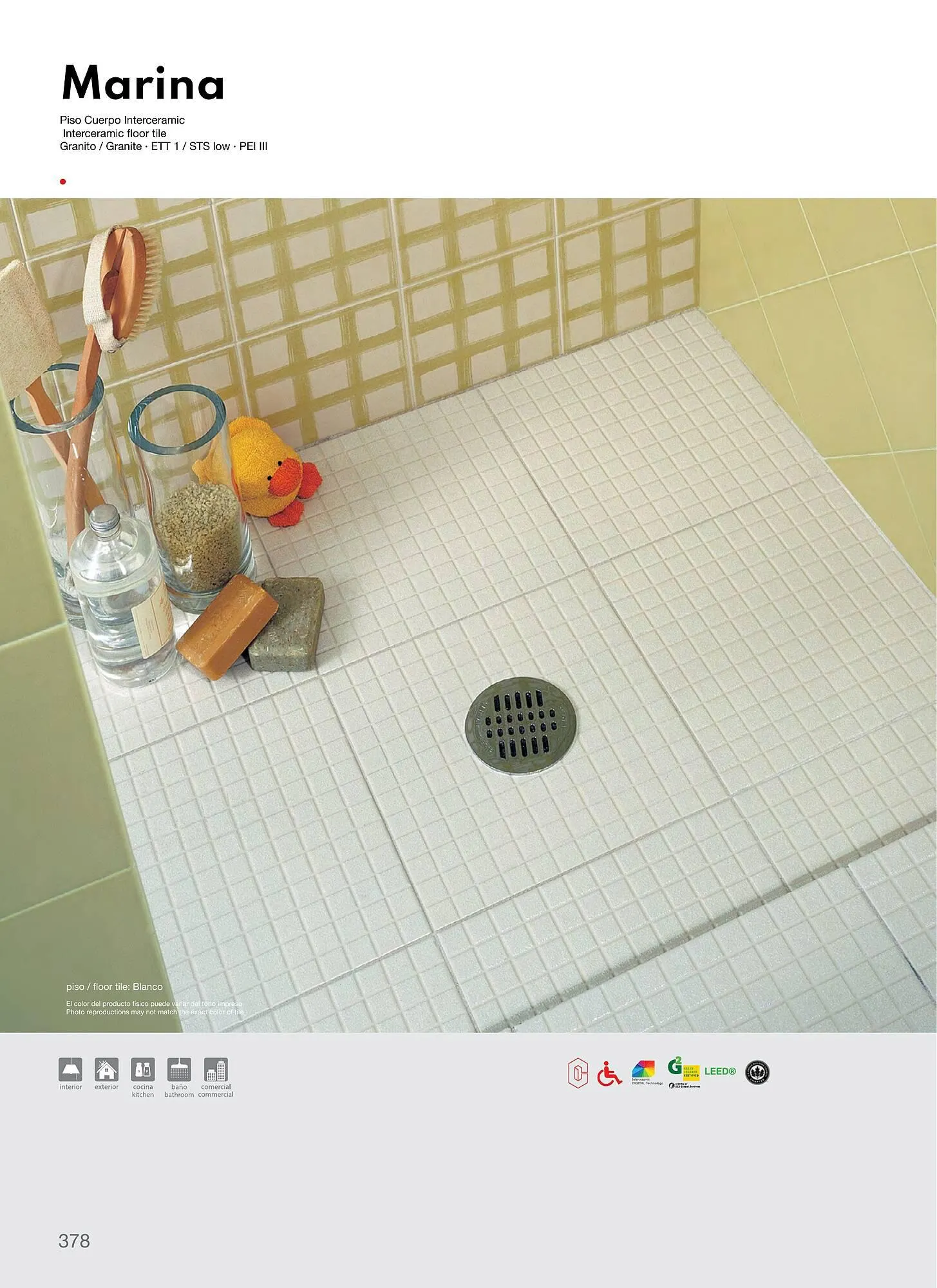 Catálogo de Catálogo Interceramic 12 de marzo al 31 de diciembre 2024 - Pagina 378