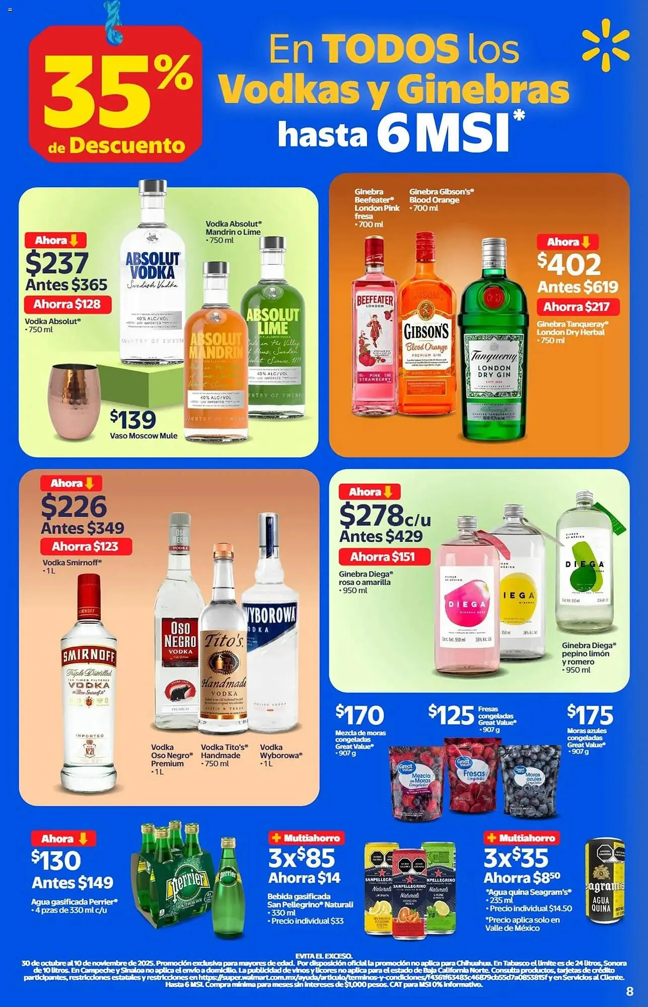 Catálogo de Folleto Walmart 30 de octubre al 10 de noviembre 2025 - Pagina 8