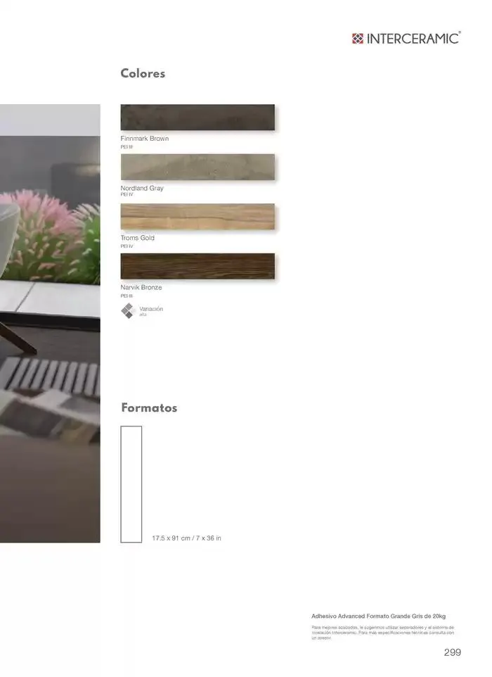 Catálogo de Colección de Pisos y Azulejos 7 de febrero al 7 de febrero 2026 - Pagina 299