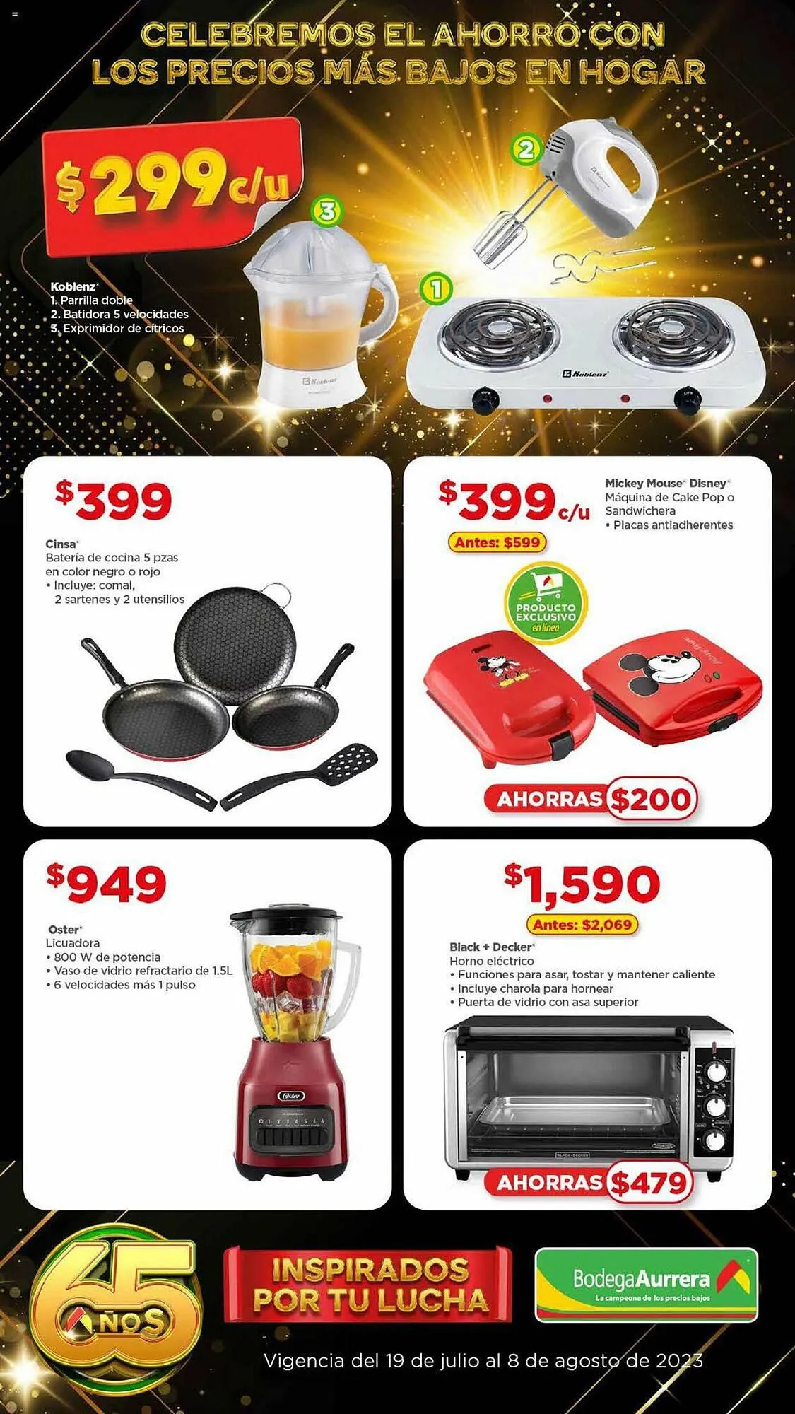 Catálogo de Catálogo Bodega Aurrerá 19 de julio al 8 de agosto 2023 - Pagina 27