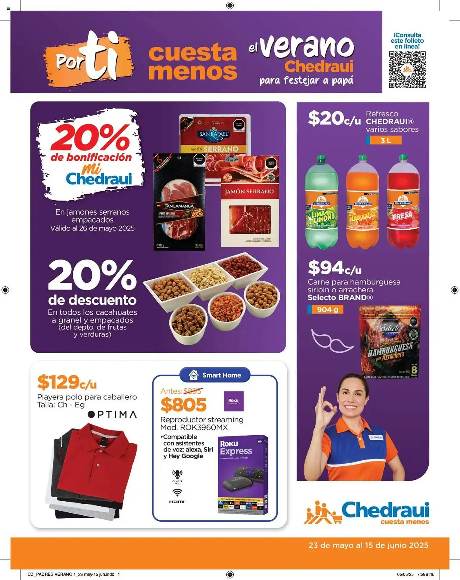 Catálogo de Catálogo Chedraui 28 de mayo al 15 de junio 2025 - Pagina 1