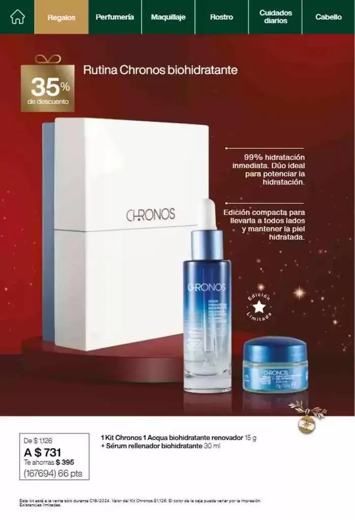 Catálogo de Revista Natura Ciclo 18 2024 8 de noviembre al 8 de diciembre 2024 - Pagina 22