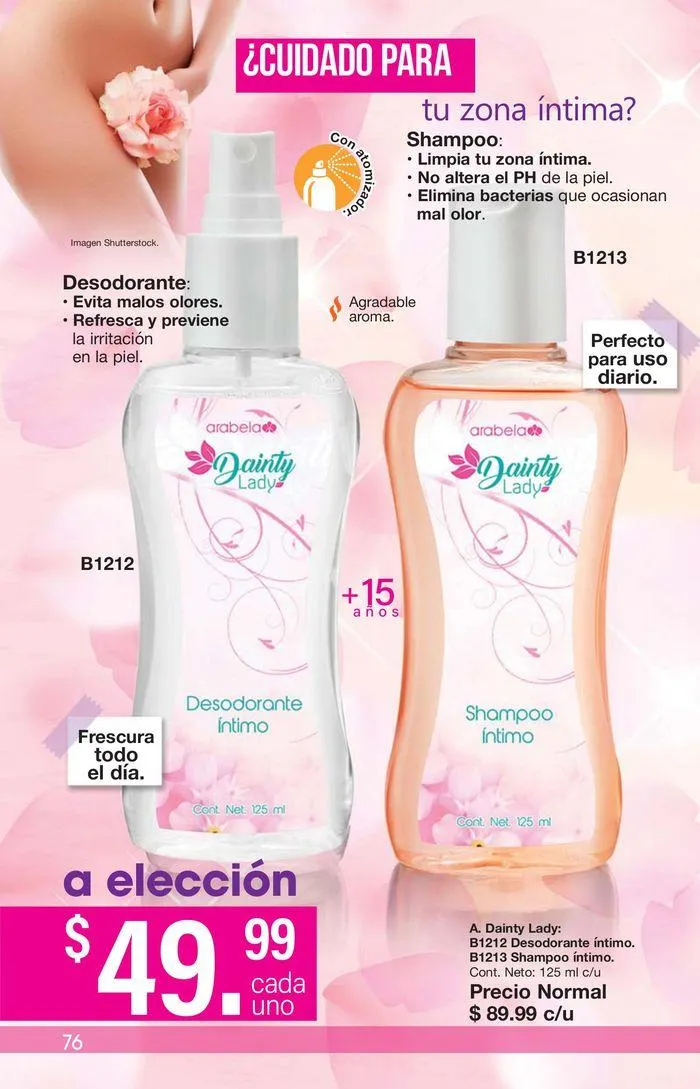 Catálogo de Arabela Campaña 20 29 de agosto al 19 de septiembre 2024 - Pagina 76