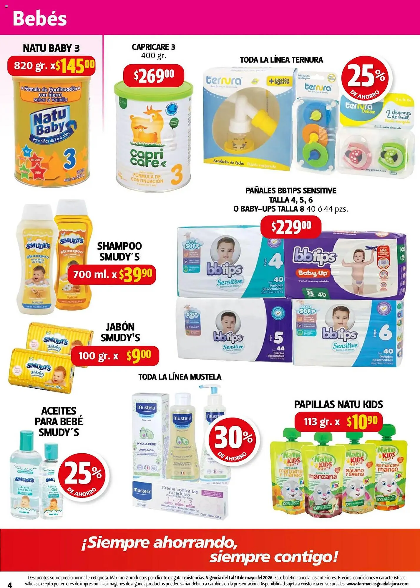 Catálogo de Folleto Farmacias Guadalajara 2 de mayo al 14 de mayo 2026 - Pagina 4