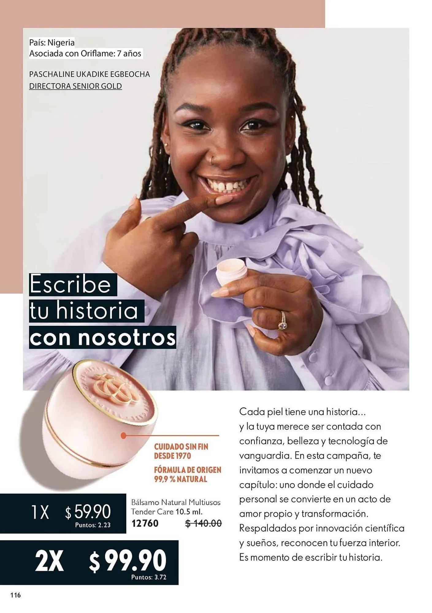 Catálogo de Catálogo Oriflame 6 de octubre al 31 de octubre 2025 - Pagina 116