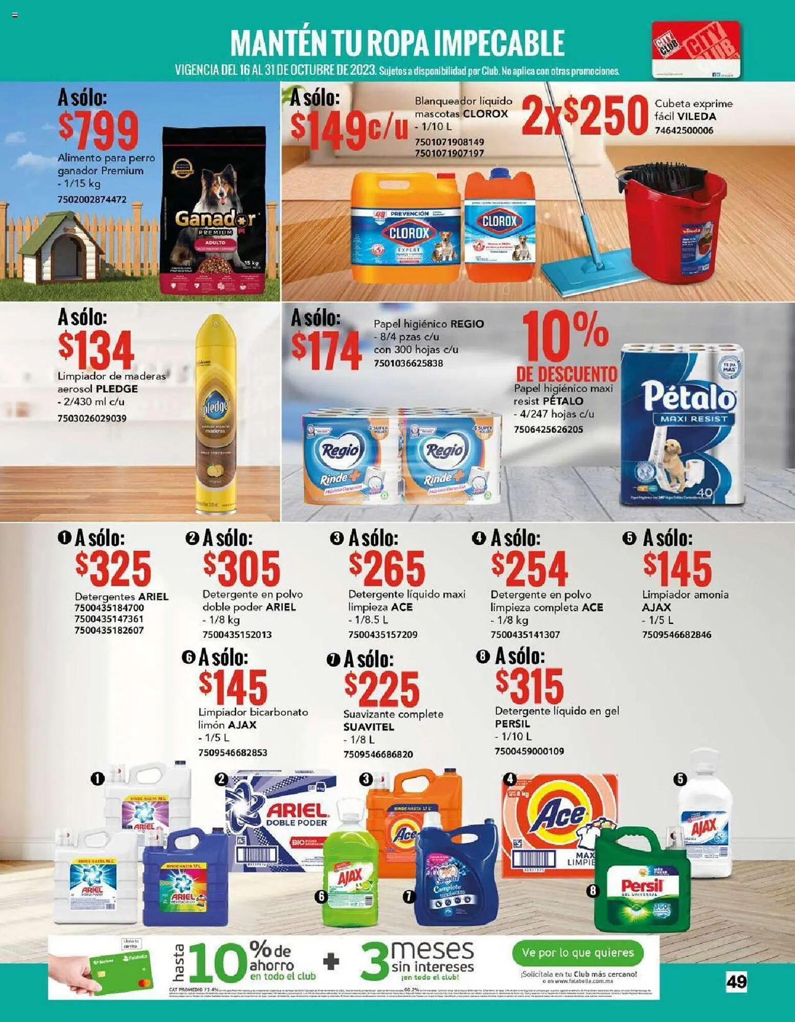 Catálogo de Catálogo City Club 2 de octubre al 31 de octubre 2023 - Pagina 49