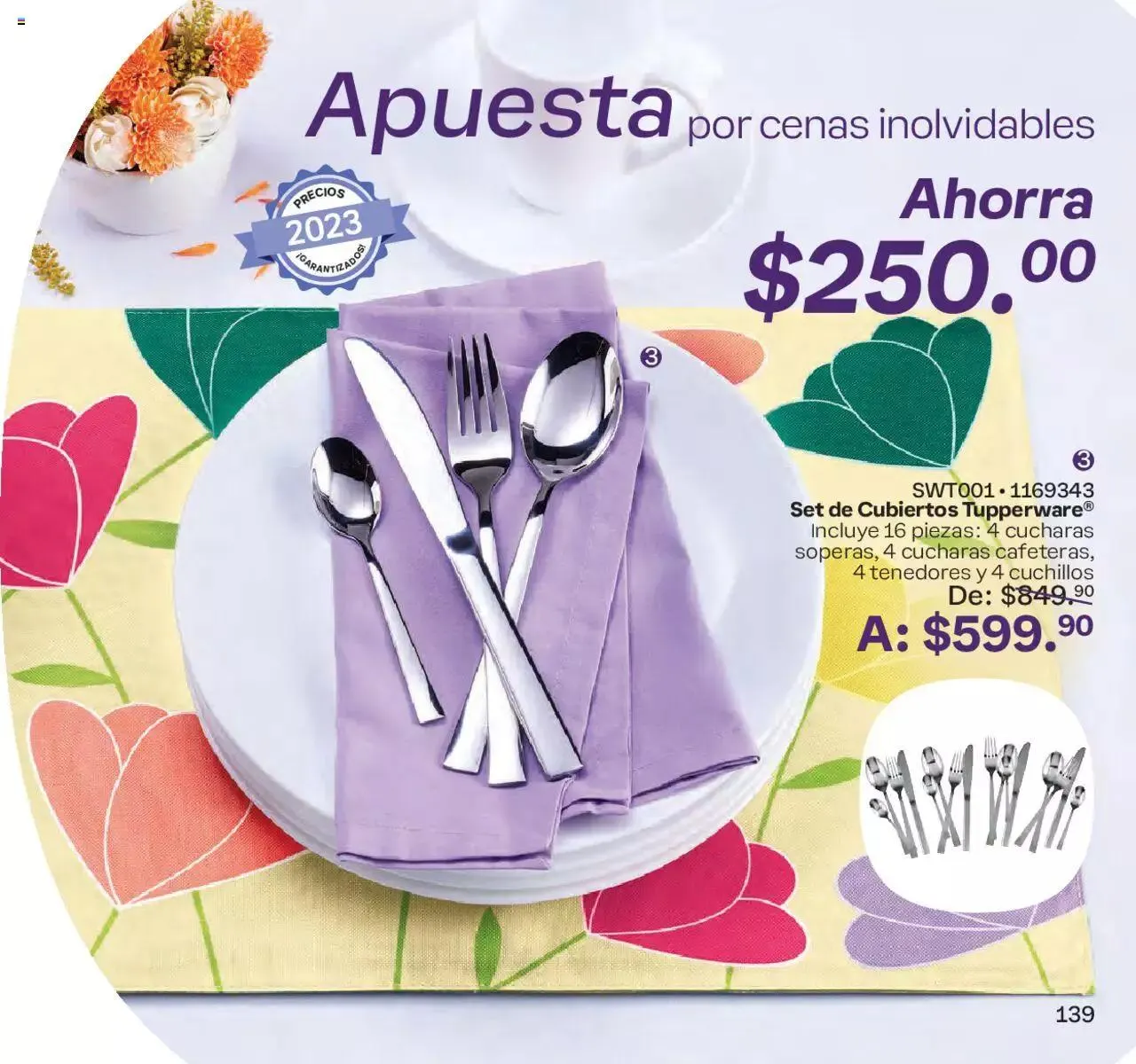 Catálogo de Tupperware catálogo 1 de enero al 21 de enero 2024 - Pagina 139