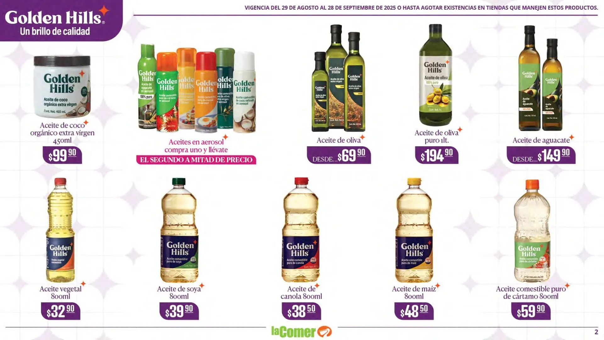 Catálogo de Catálogo La Comer 29 de agosto al 28 de septiembre 2025 - Pagina 2