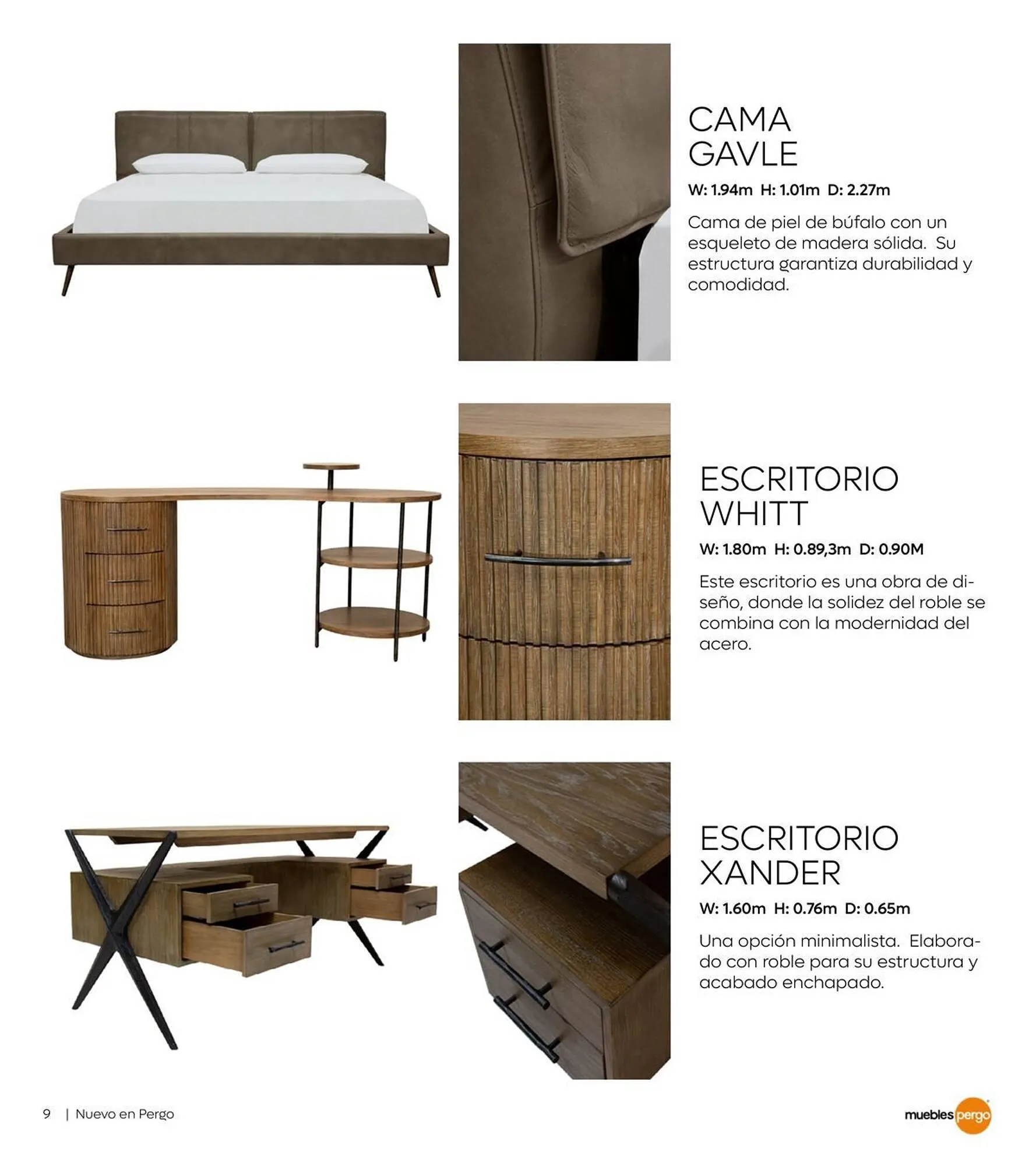 Catálogo de Catálogo Muebles Pergo 9 de enero al 31 de diciembre 2024 - Pagina 9