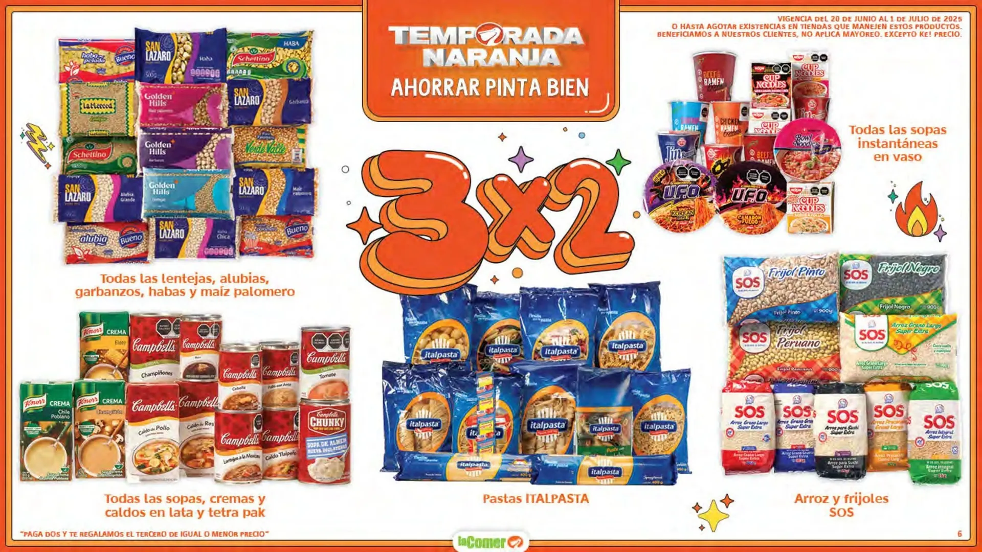 Catálogo de Catálogo La Comer 20 de junio al 1 de julio 2025 - Pagina 6