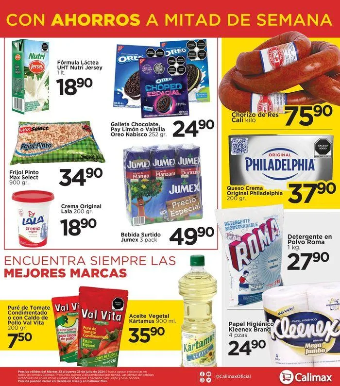 Catálogo de Calimax Preciazo 24 de julio al 25 de julio 2024 - Pagina 2