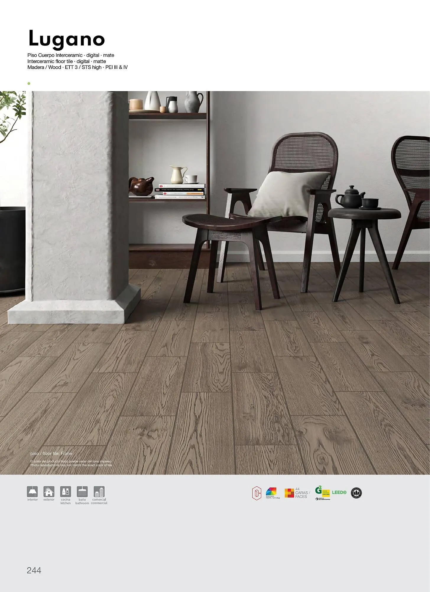 Catálogo de Catálogo Interceramic 12 de marzo al 31 de diciembre 2024 - Pagina 244