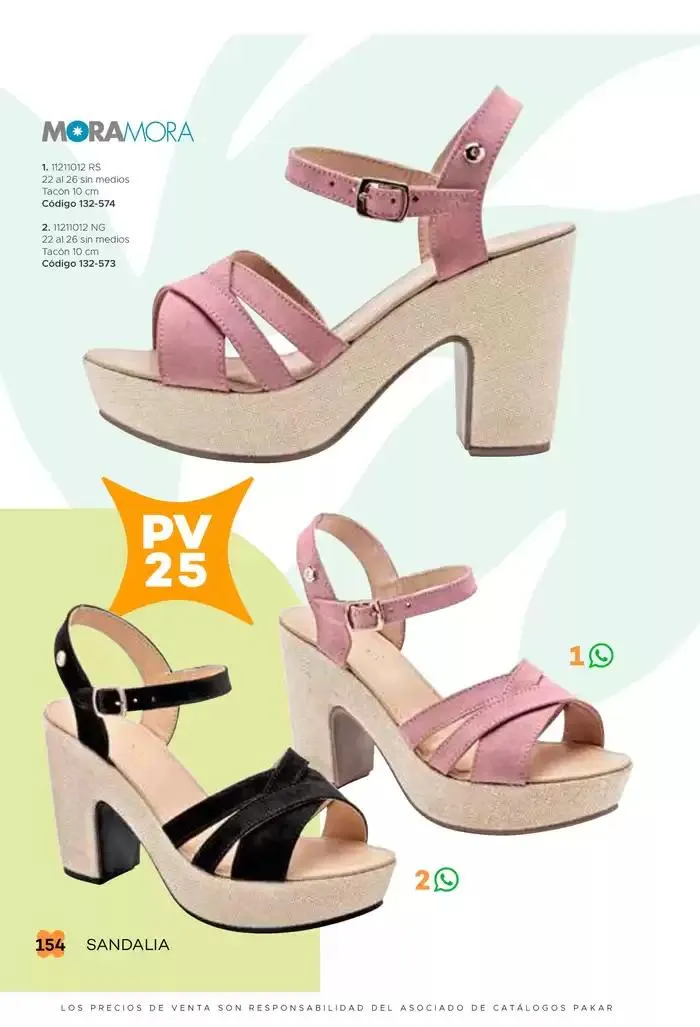 Catálogo de Pakar Sandalia 31 de enero al 31 de mayo 2025 - Pagina 154
