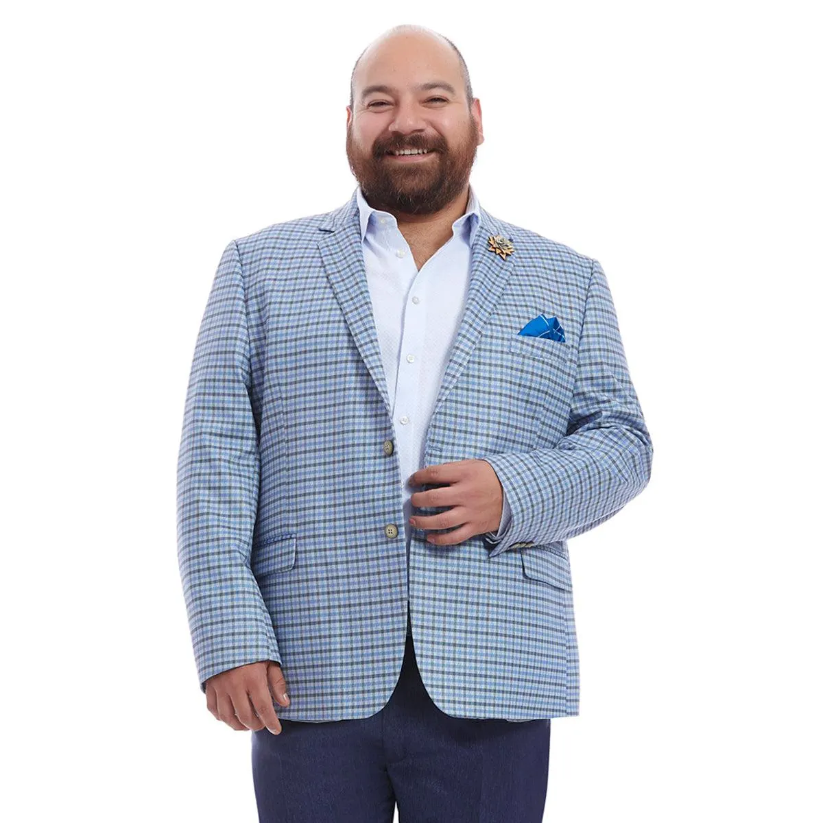 Saco para hombre | Gris | Tallas extras