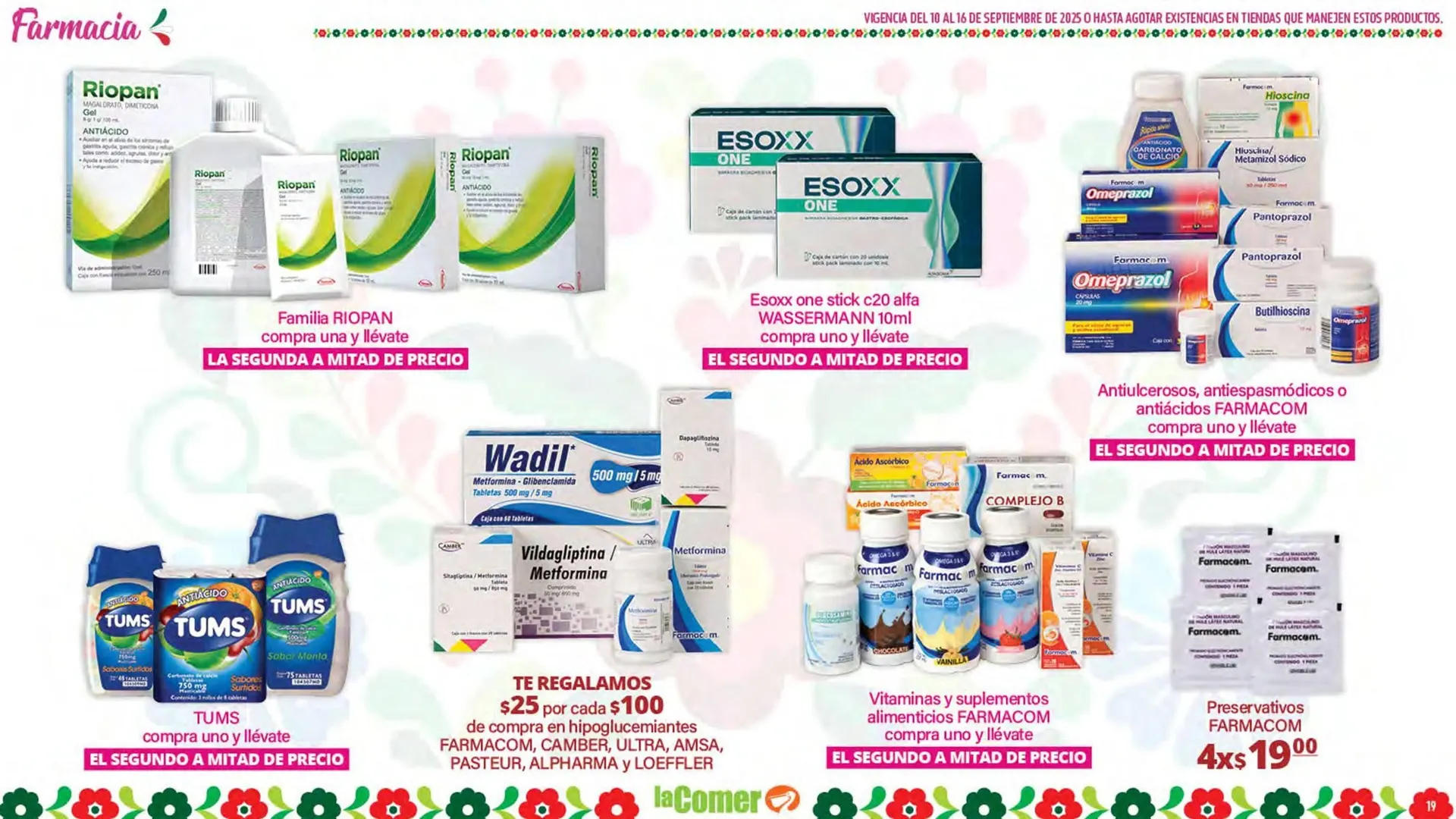 Catálogo de Folleto La Comer 10 de septiembre al 16 de septiembre 2025 - Pagina 19