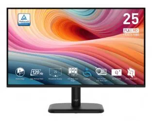 Monitor MSI PRO MP251L E2 LED 24.5", 1920x1080 Full HD, 120Hz, HDMI/DisplayPort, Negro