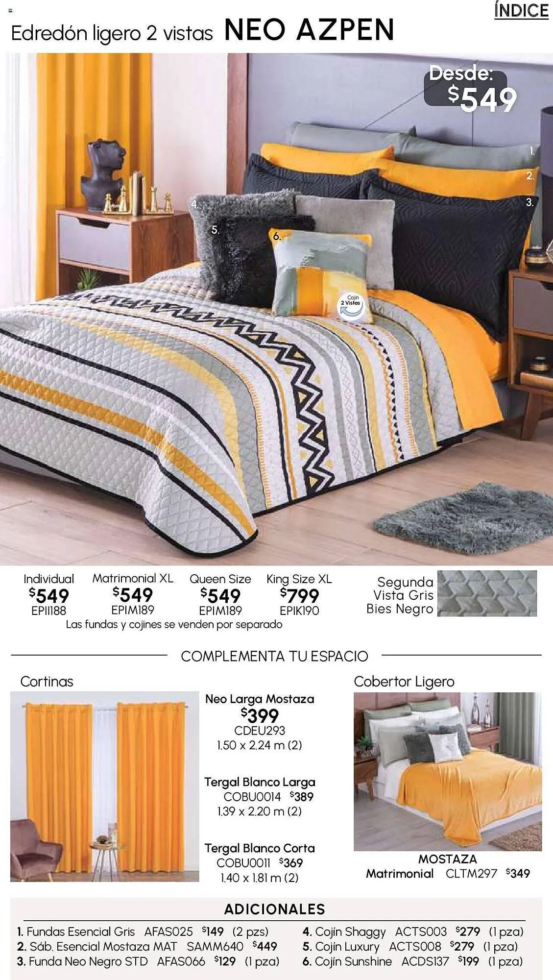 Catálogo de Catálogo Colchas Concord 13 de julio al 20 de julio 2023 - Pagina 5