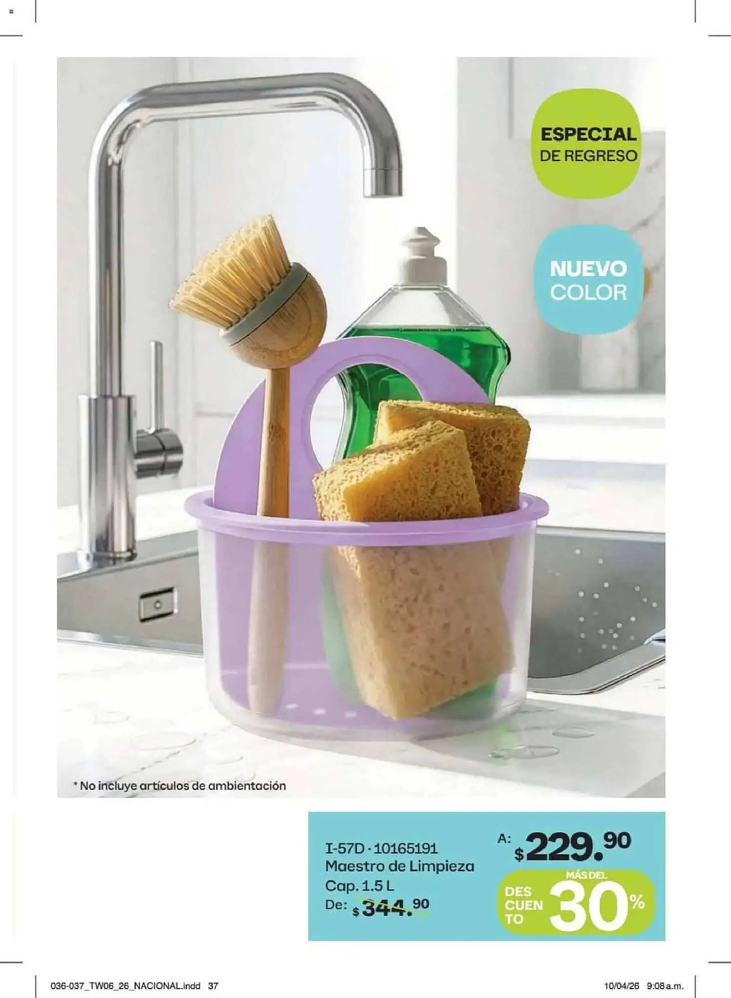 Catálogo de Catálogo Tupperware 18 de mayo al 14 de junio 2026 - Pagina 37