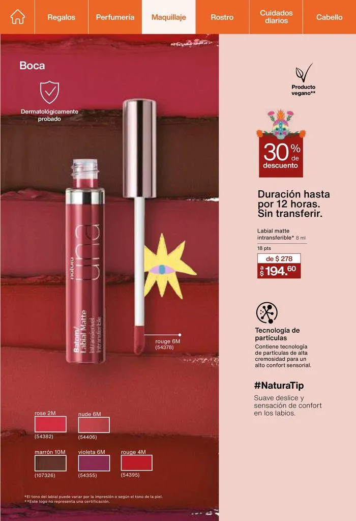 Catálogo de Revista Natura Ciclo 15 2024 11 de septiembre al 11 de octubre 2024 - Pagina 71