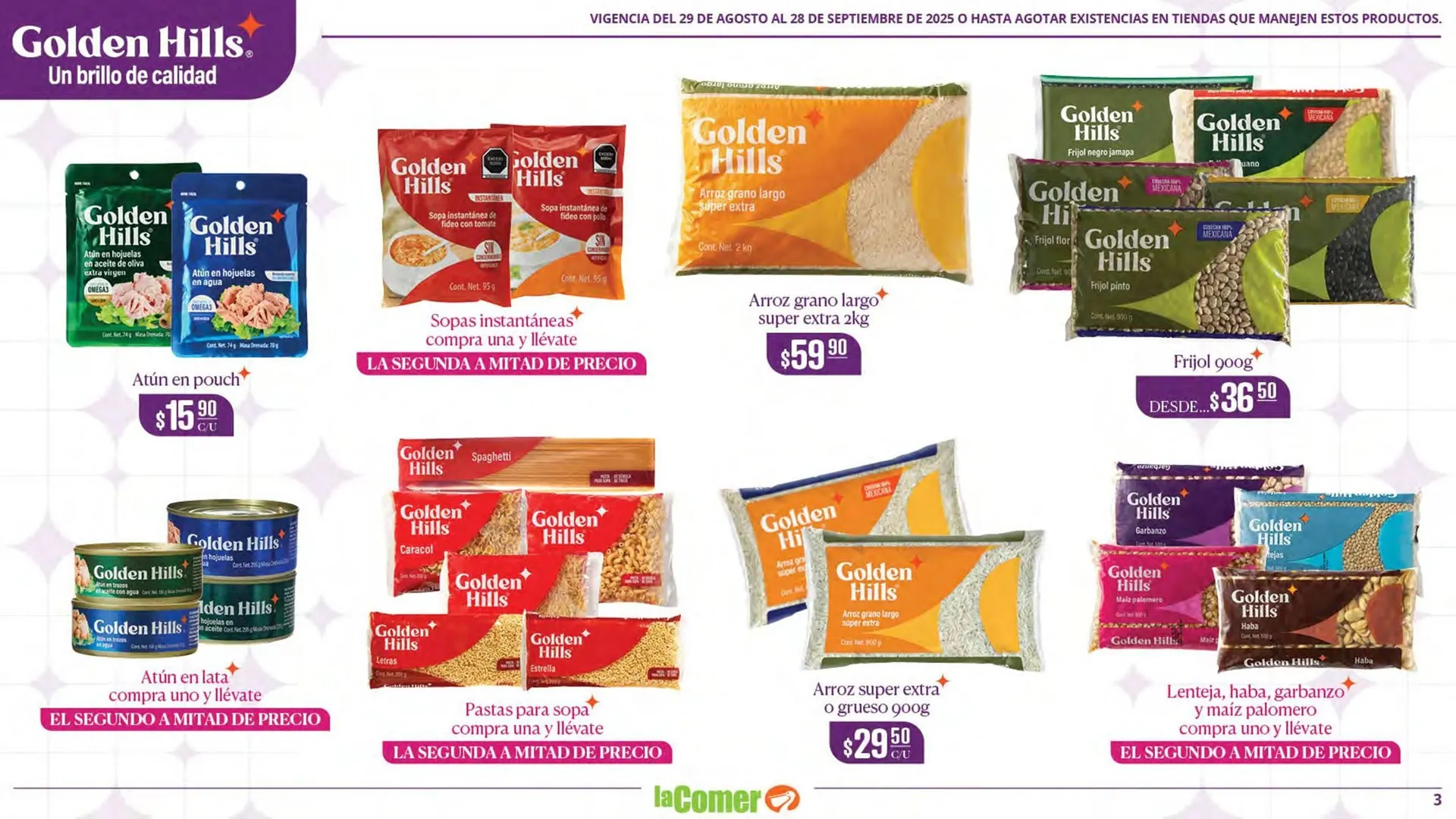 Catálogo de Catálogo La Comer 29 de agosto al 28 de septiembre 2025 - Pagina 3