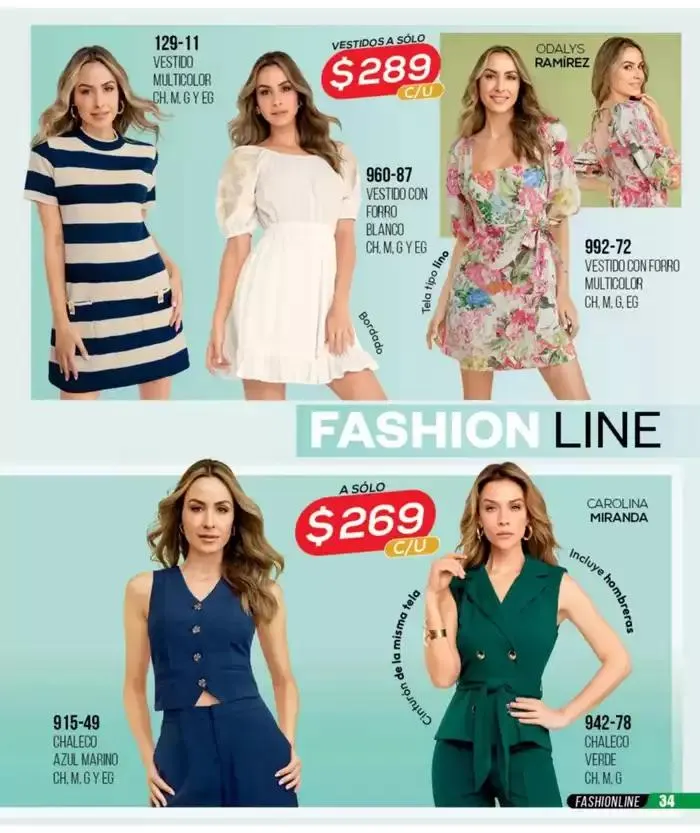 Catálogo de Catálogo Cklass Liquidación Ropa 2025 México 31 de marzo al 31 de agosto 2025 - Pagina 35