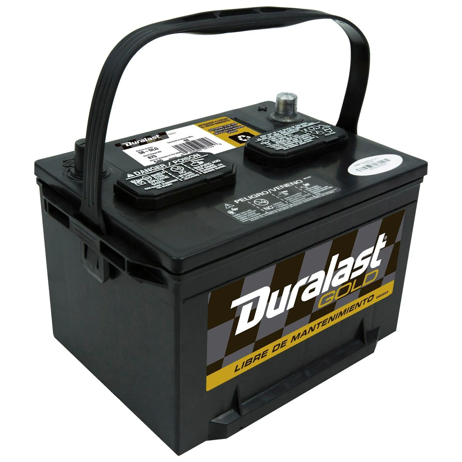 Bateria de Plomo Acido (de Celda Humeda) Duralast Gold 58-DLG