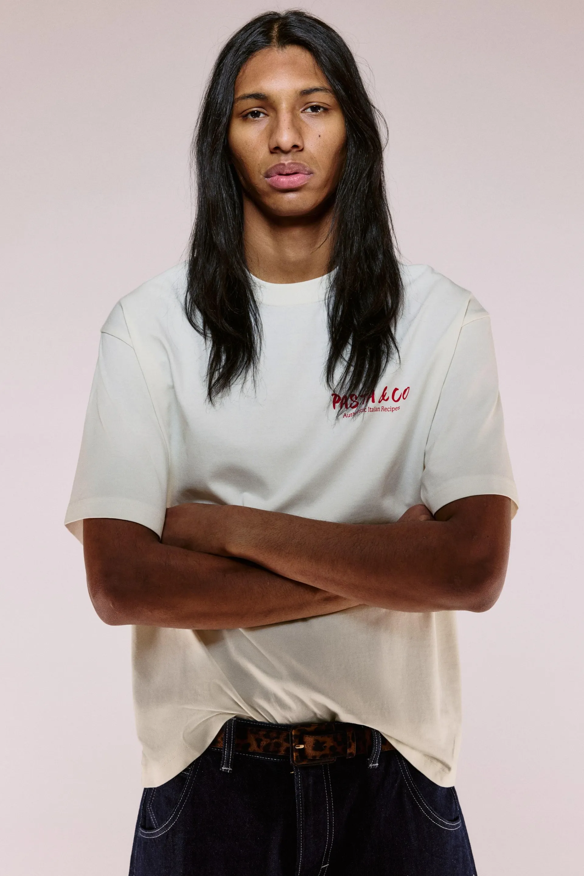 Playera Loose Fit con diseño