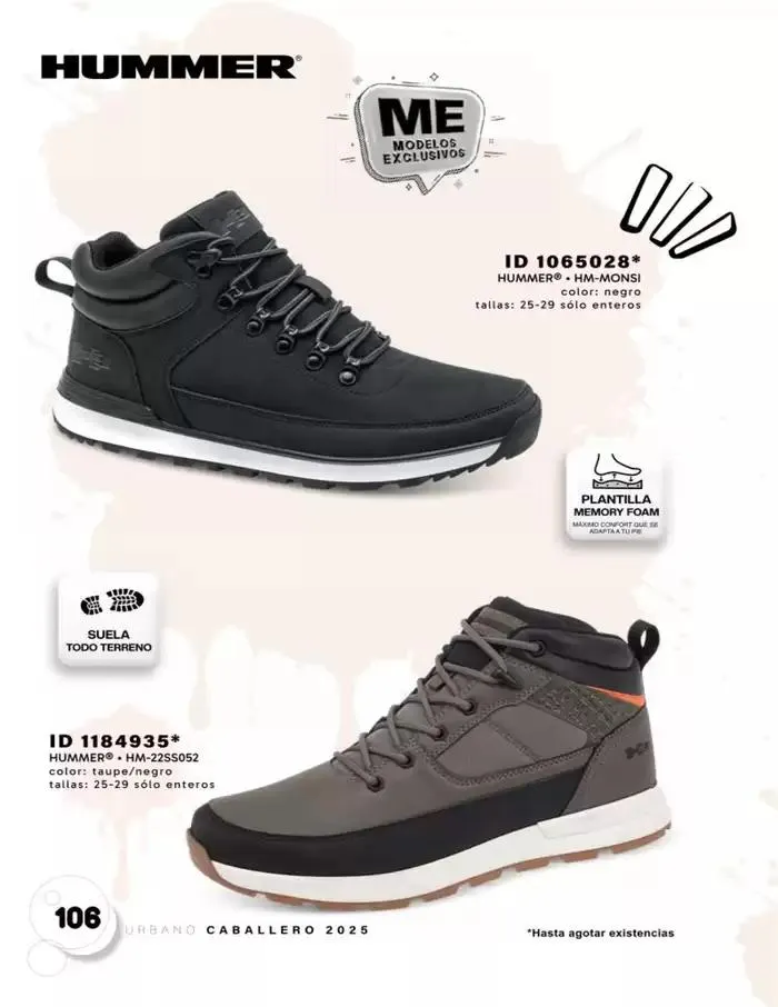 Catálogo de URBANO | CABALLEROS | 2025 | 1E 1 de marzo al 30 de septiembre 2025 - Pagina 106