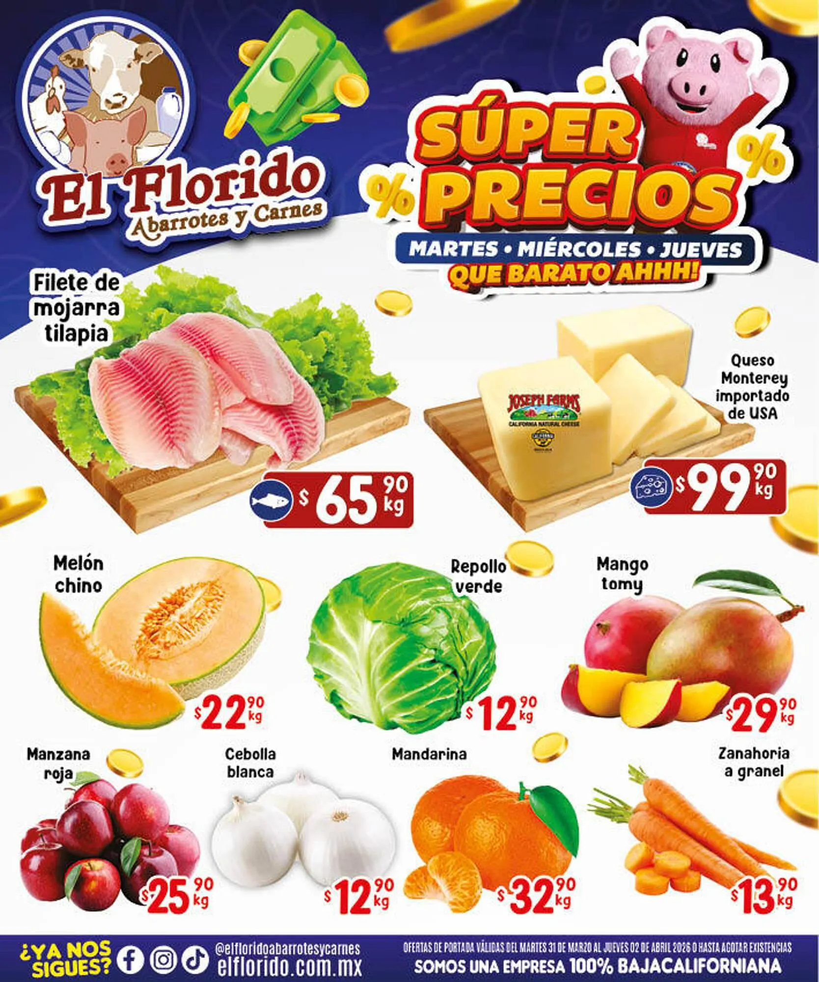 Catálogo de Folleto El Florido 31 de marzo al 2 de abril 2026 - Pagina 1