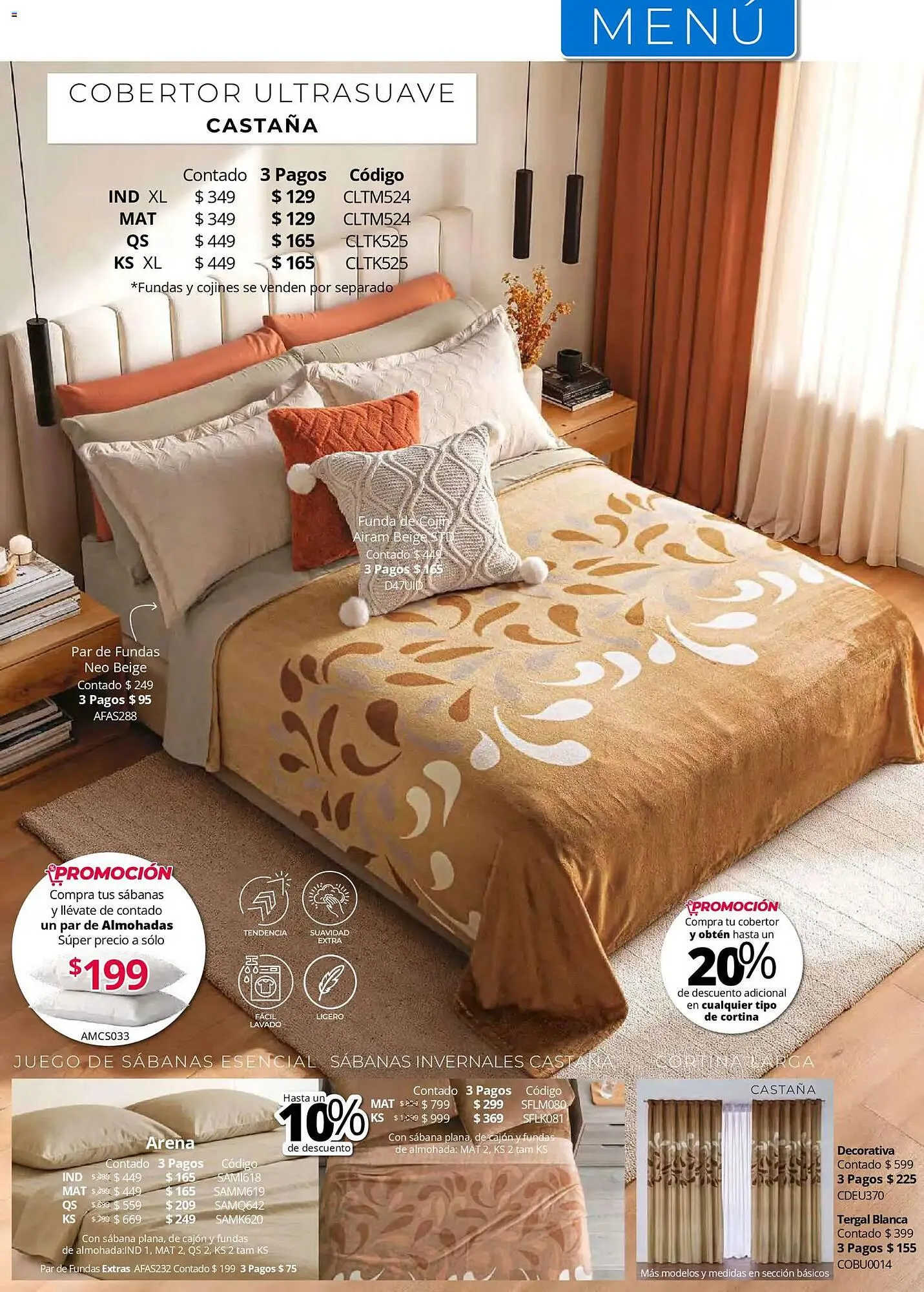 Catálogo de Catálogo Colchas Concord 1 de mayo al 1 de agosto 2026 - Pagina 248