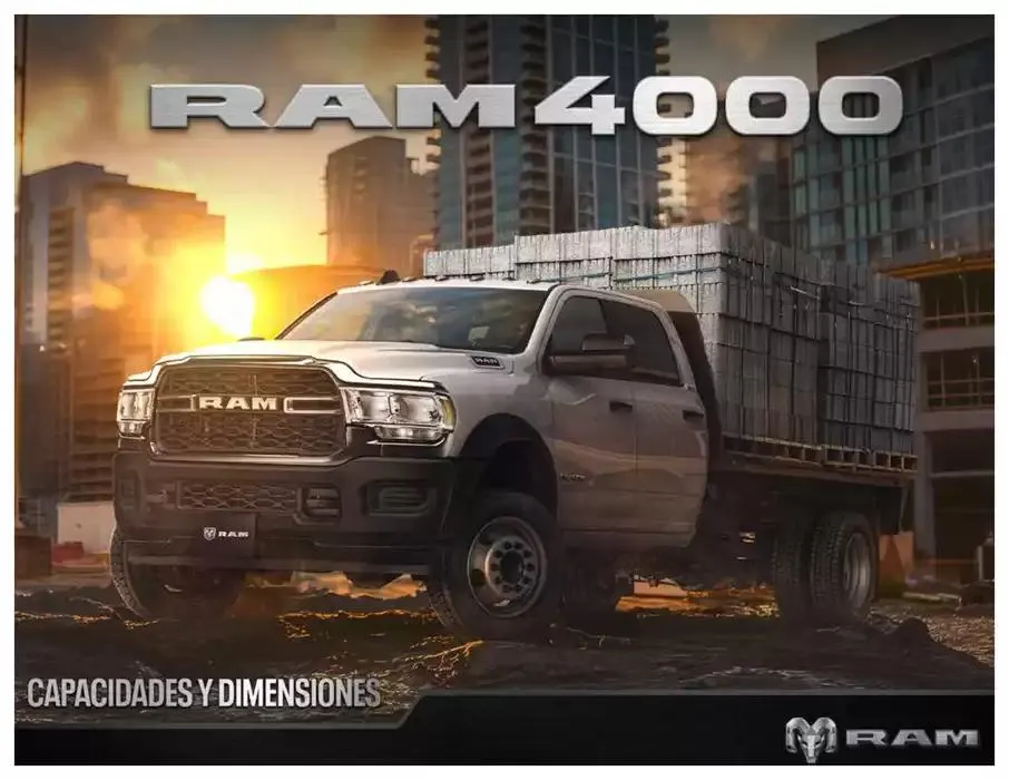 RAM 4000 - Capacidades y Dimensiones - 1