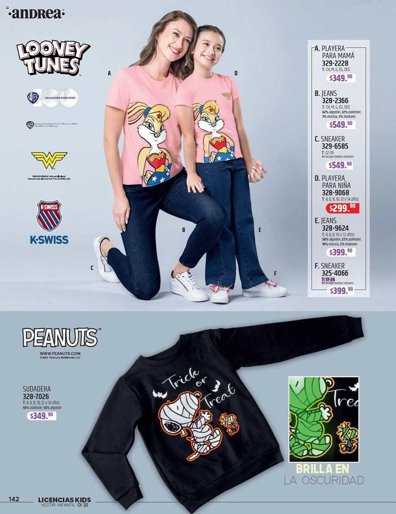 Catálogo de Catálogo Andrea 27 de agosto al 27 de enero 2024 - Pagina 142