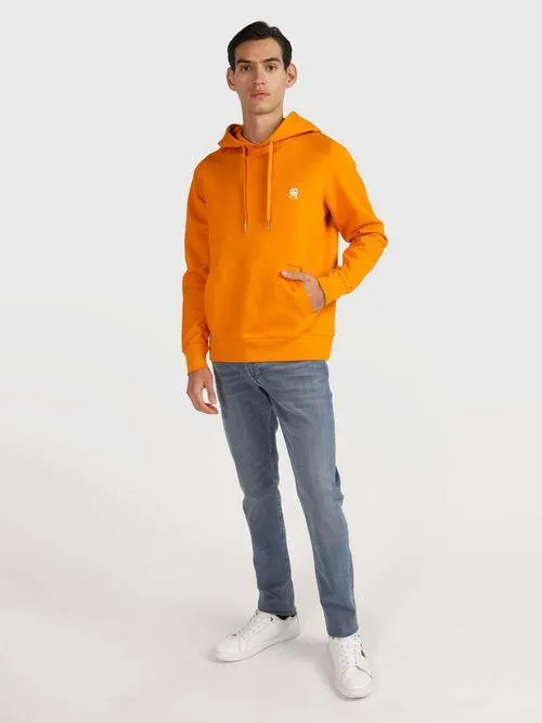 Sudadera con monograma bordado de hombre