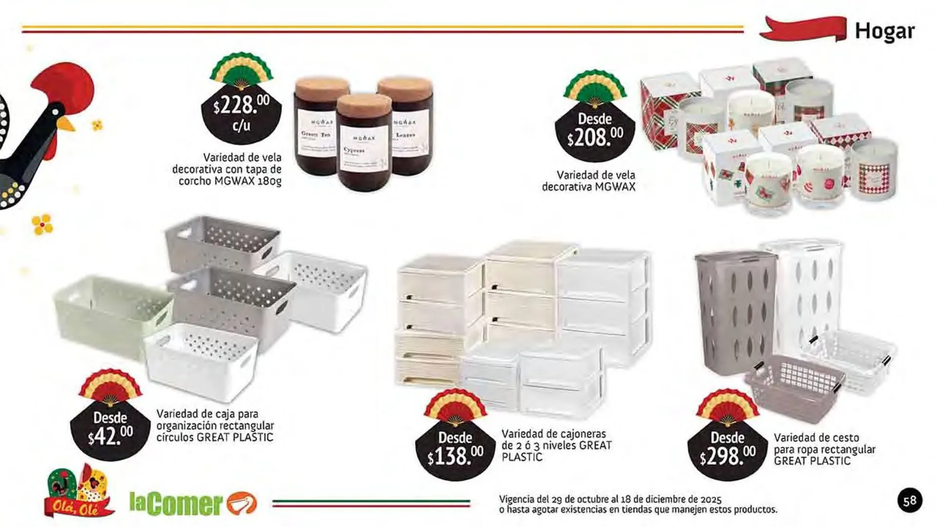 Catálogo de Folleto La Comer 29 de octubre al 18 de diciembre 2025 - Pagina 58