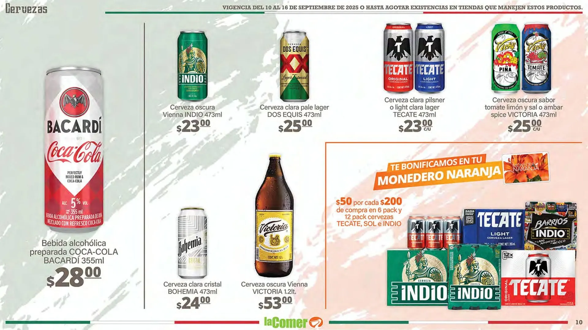 Catálogo de Folleto La Comer 10 de septiembre al 16 de septiembre 2025 - Pagina 10