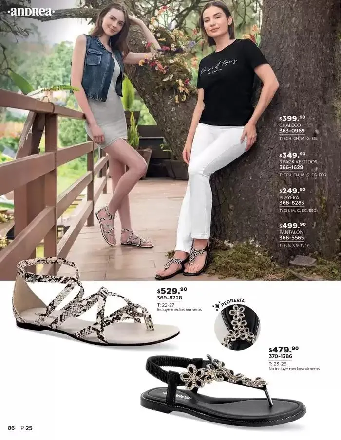 Catálogo de ANDREA | CALZADO DAMA 26 de enero al 24 de mayo 2025 - Pagina 86