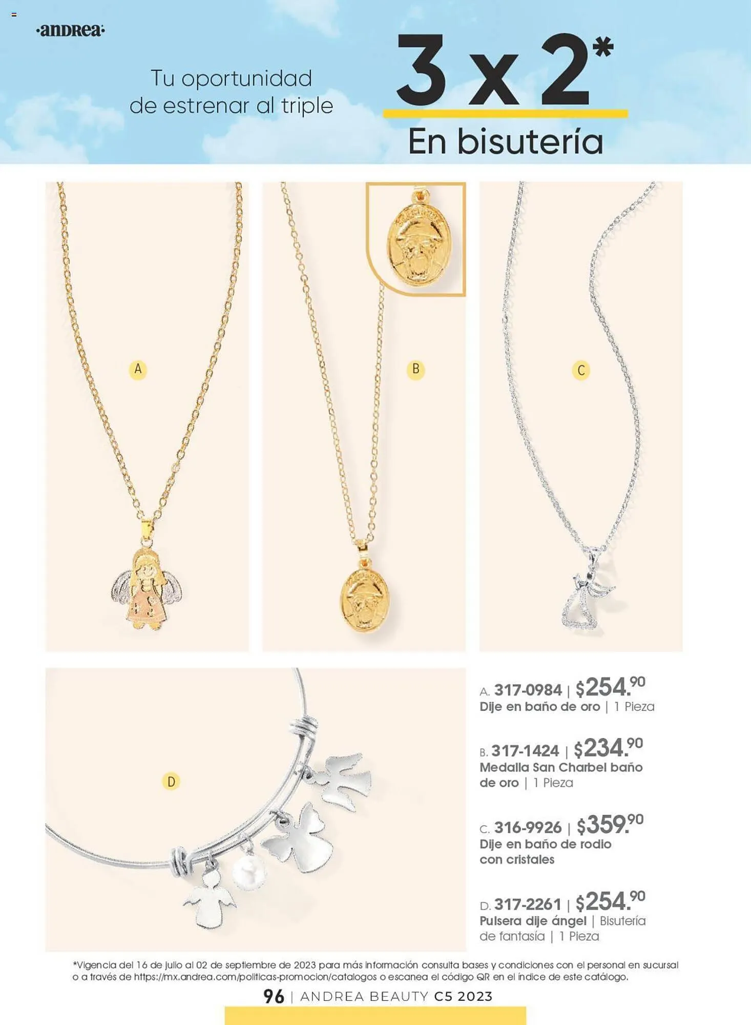 Catálogo de Catálogo Andrea 16 de julio al 2 de septiembre 2023 - Pagina 96